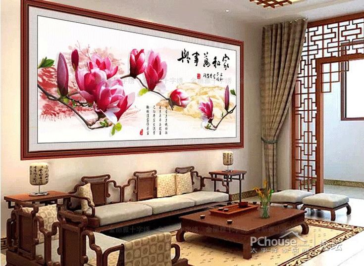 天猫新款客厅十字绣，小巷艺术瑰宝探索之旅